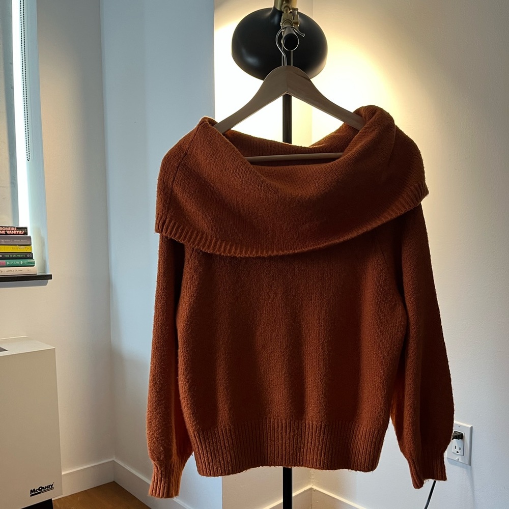 Anthropologie cowl neck sweater